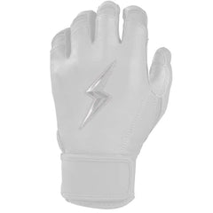 Personalized Bear Series Short Cuff Batting Gloves - Whiteout