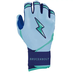 Personalized Bear Series Long Cuff Batting Gloves - Tidal Blue