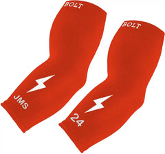 Personalized Graduated Compression Premium 3/4 Arm Sleeve - Caliente Red