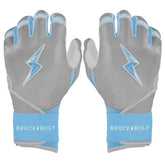 Personalized Ian Happ Signature Series Long Cuff Batting Gloves - Grey