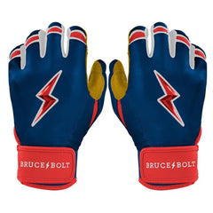Patriot Series Short Cuff Batting Gloves - Fourth of July