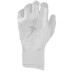 Personalized Bear Series Long Cuff Batting Gloves - Whiteout