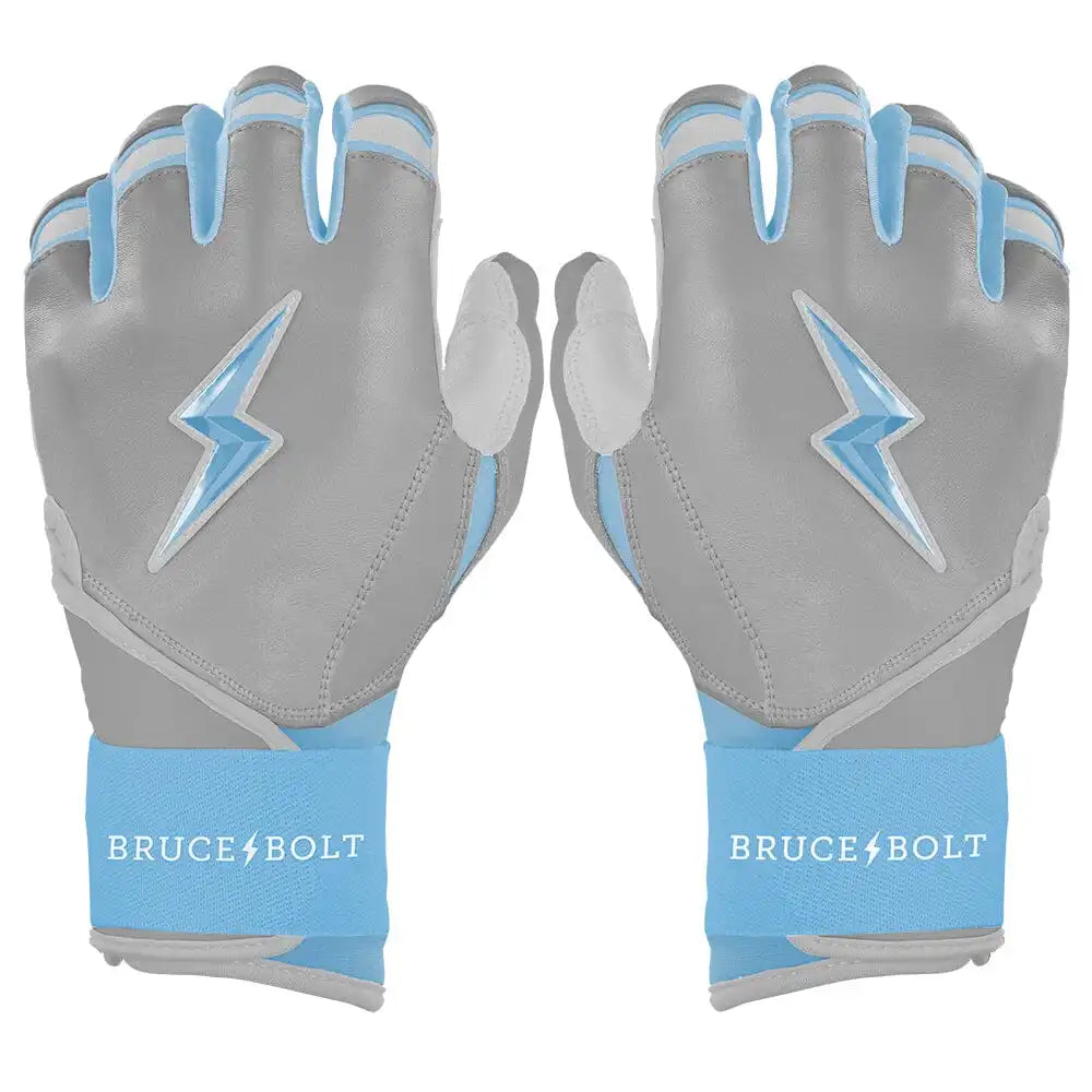 Personalized Ian Happ Signature Series Long Cuff Batting Gloves - Grey