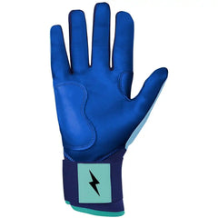 Personalized Bear Series Long Cuff Batting Gloves - Tidal Blue
